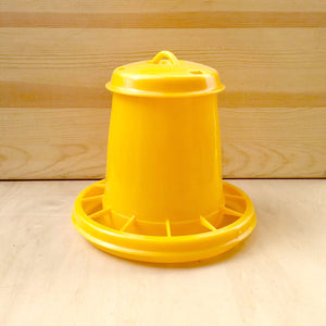 Yellow Plastic Hanging Feeder - holds 3lbs