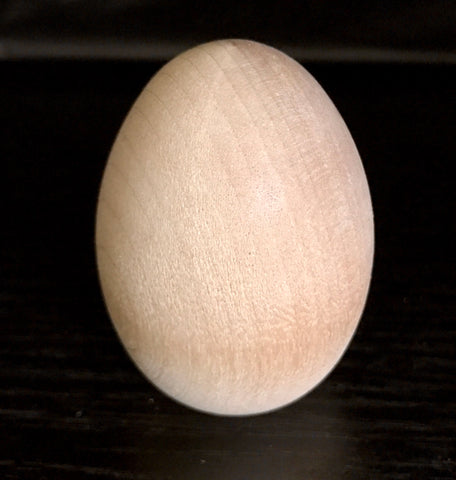 Wooden Chicken Egg