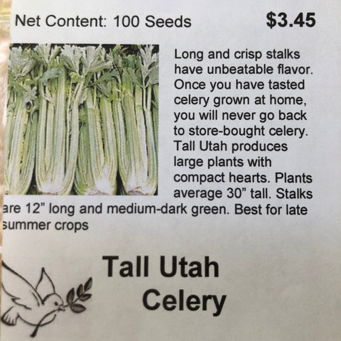 Celery, Tall Utah
