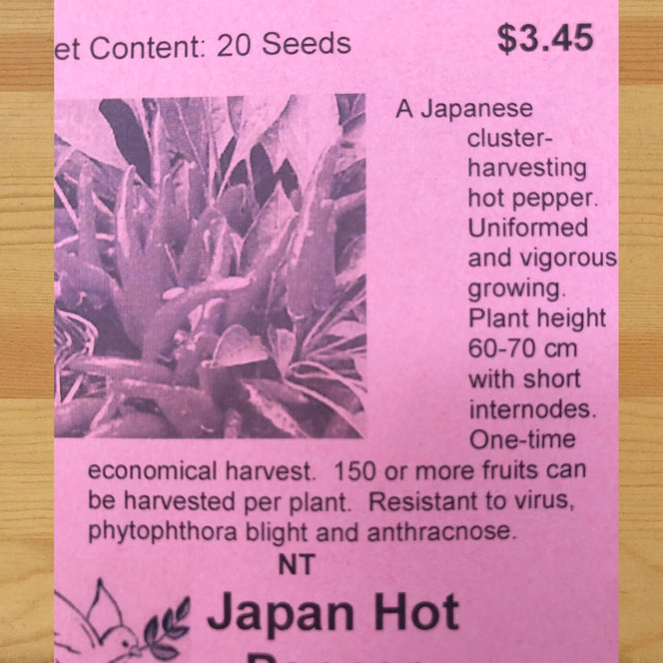 Pepper, Japan Hot Asagi Hatchery