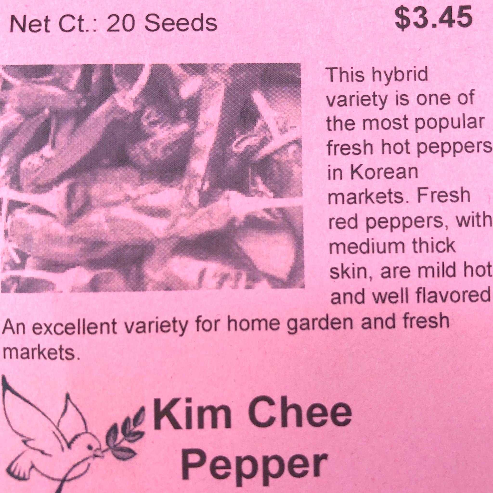 Pepper, Kim Chee
