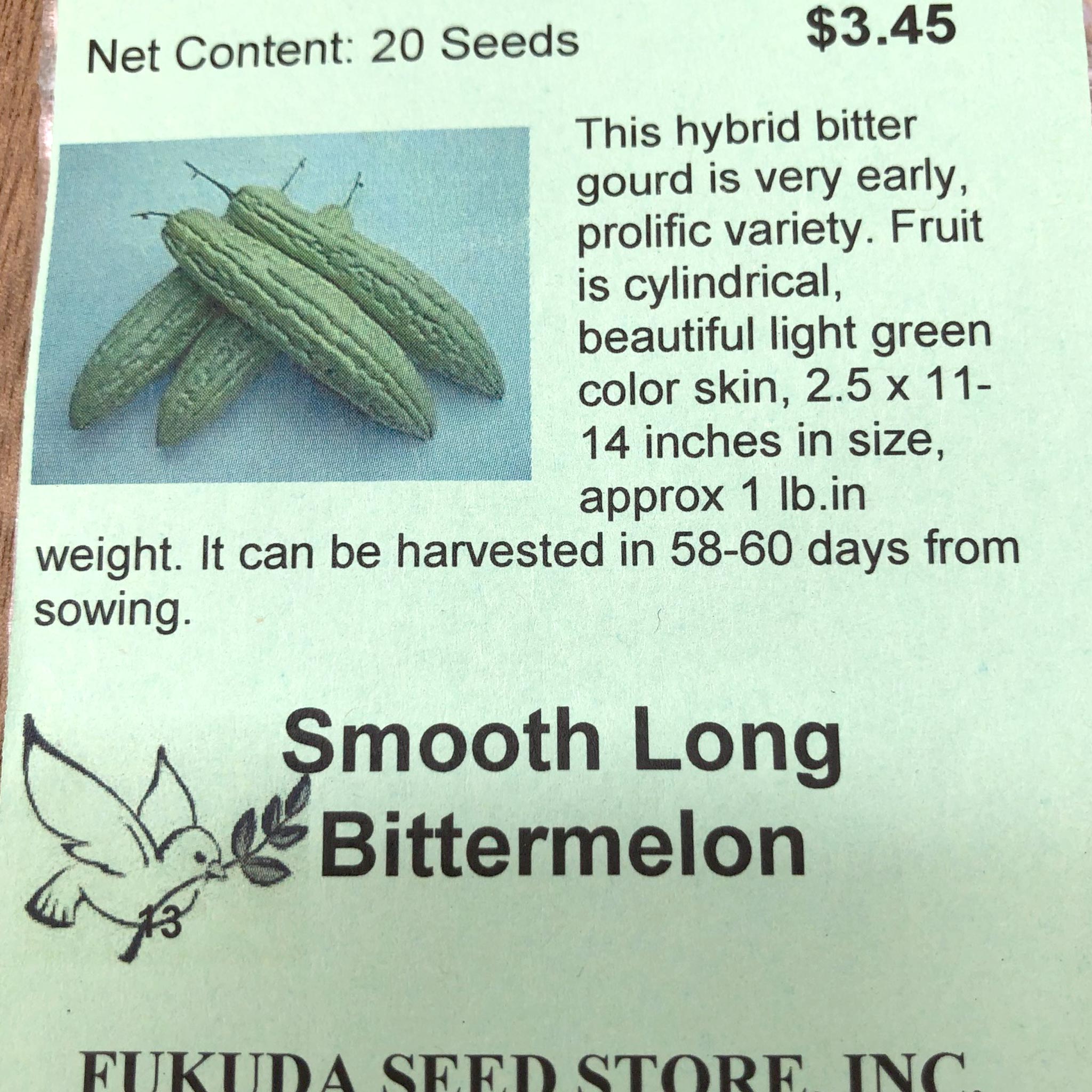 Bittermelon, Smooth Long